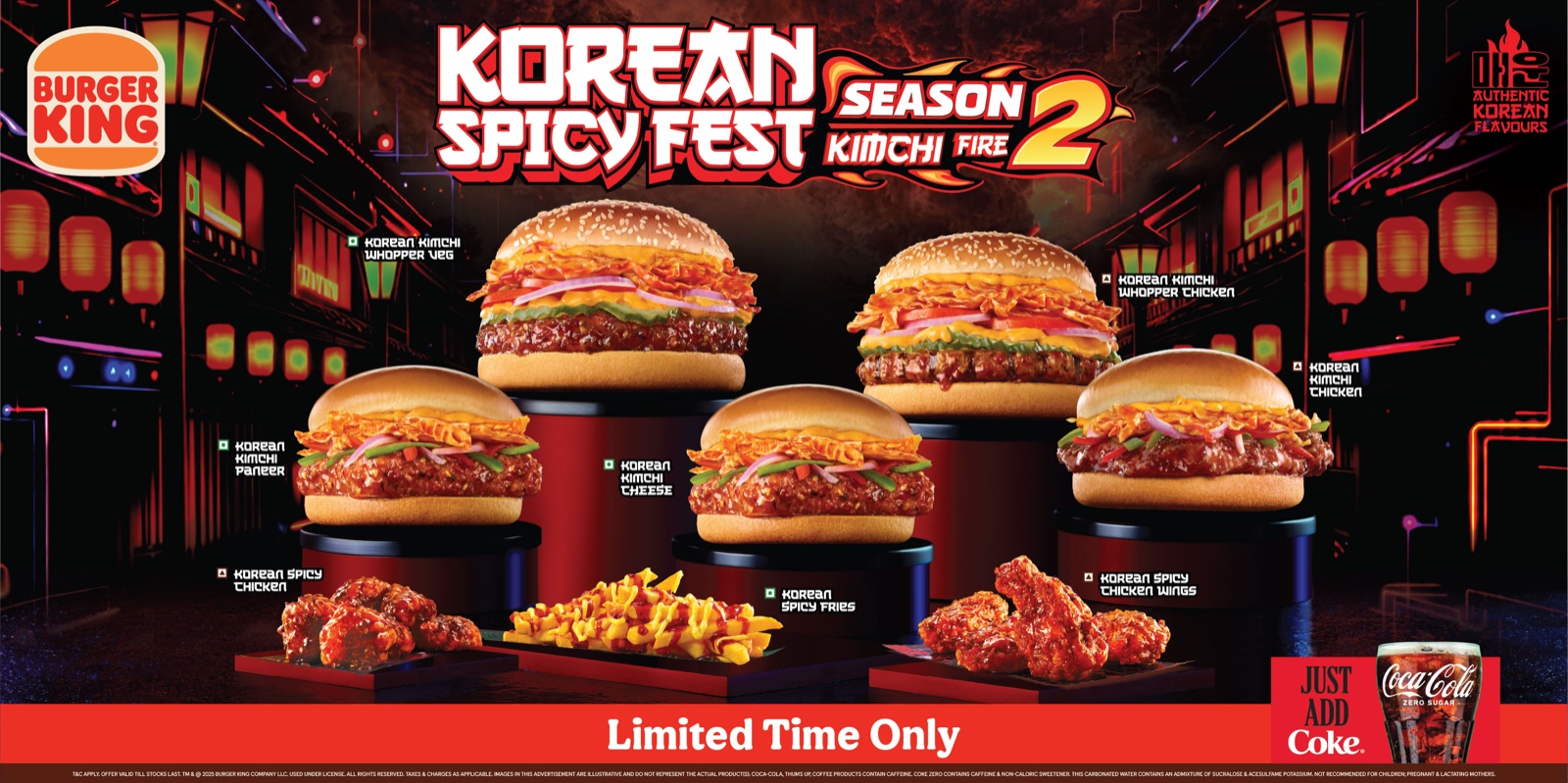 Burger King India Korean Spicy Fest
